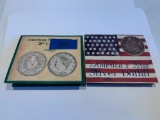 America first Silver dollar 1793 (Replica) and Rapidly Vanishing US Nickel Classics set