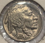 1935 Buffalo Nickel AU