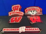 Wisconsin badgers stickers