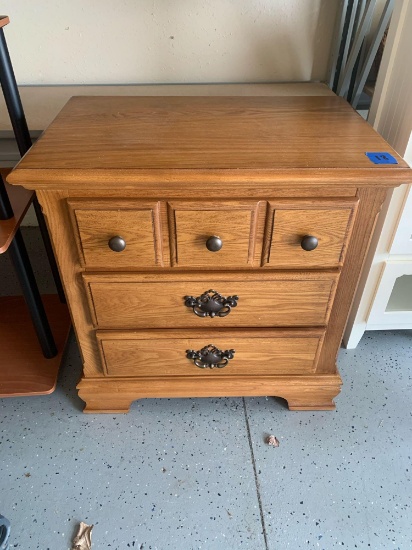 Bed side table with drawers