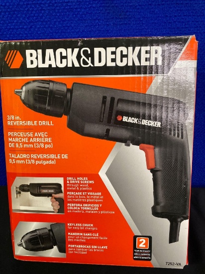 New Black&Decker Reversible Drill