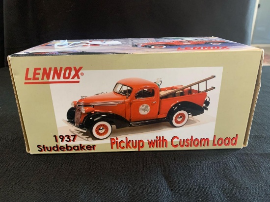 2001 Crown premiums stock #19M79 1937 Studebaker Pickup with Custome Load Lennox NIB