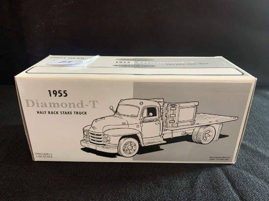 1996 1st Gear 1955 Diamond T Half Rack Stake Truck Beam Industries NIB