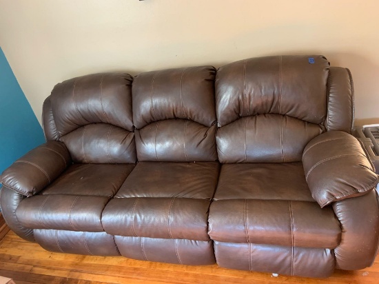 Reclining Couch Pleather