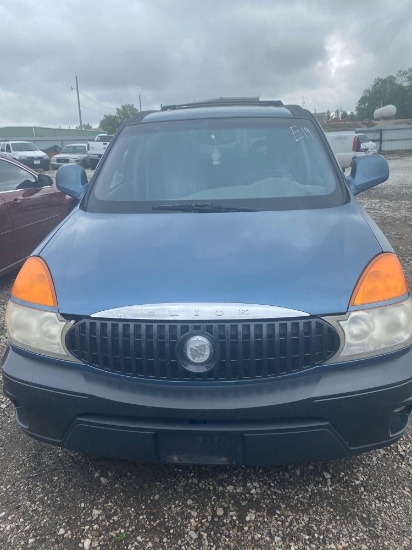 E19 2002 Buick Rendezvous 3G5DB03E92S569211 Blue Abandoned