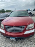 E77 2006 Chrysler Pacifica 2A4GM68486R763907 Maroon Abandoned