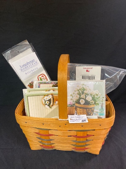 1995 Woven Traditions Spring Basket