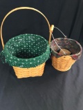 Medium baskets with liners and protectors