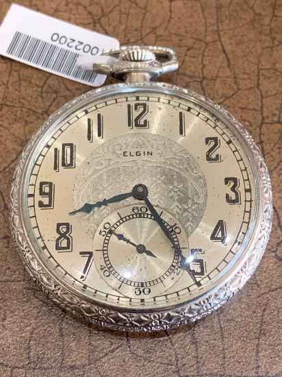 RGP Elgin 1933 Pocket Watch -see pics for full description Working!