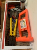Bolt cutter, electrical plyers, O ring plyers plus