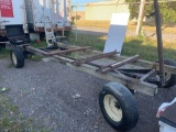 Very heavy duty (hay rack) was used for hauling scaffolding. Like new tires very heavy duty