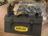 6 total- Man Law BBQ Tool storage bags