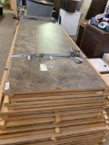 9x-8ft x36 inch double rounded counter tops various colors
