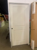 36inch 2 panel primed Door with frame