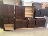 9x- 9 cabinets In set 5 tops and 4 bottoms new.