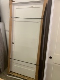 36in 1 panel primed door with frame