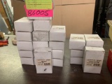 22 boxes of mocha and cobble stone aluminum trim nails