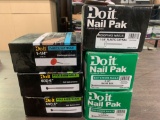 4-5lb boxes of nails 2 60d and 2 5D also plastic cap nails