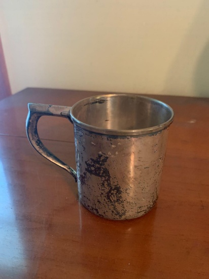 Sterling silver 1522 lion marked cup