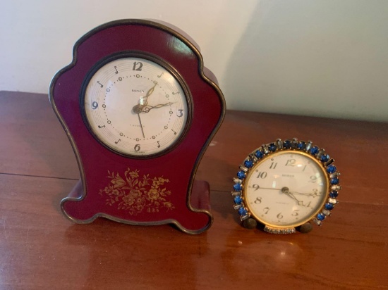 2-Seven Jewell swiss made Semca clocks