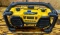 Dewalt worksite charger radio with 18 V battery