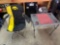 Iowa Hawkeye chair and foldable table