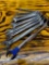 Gear wrench set of wrenches 7/15 to 1 inch