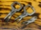 Milwaukee C clamp Vice grips and a vice grip pliers