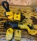 Dewalt 18 V reciprocating saw light battery charger and two batteries