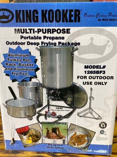 King Kooker Portable Propane Deep Frying Package