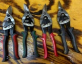 Craftsman tin snips 4 Total