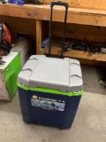 Igloo 60 quart cooler on wheels