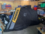 Like new Frabill fishing house 9ft x 3ft with chair