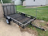 Gently used trailer from Lowe?s with the ramp 5 x 7