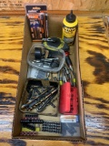 Drill drivers including torques bits specialty bitch socket head Erwin straight line screwdriver set