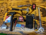 Milwaukee 25 foot tape measure hammers Dewalt tool holder DeWalt saw blades slap stapler plus