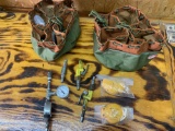 Tire air nozzles, Allen Bradley Guard master lifeline rope extenders, to tool bags full of screws
