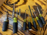 Klein tools screwdrivers plus socket set screwdriver