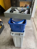 Rubbermaid commercial garbage cans plastic bucket light switch and Ballast