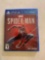 PlayStation 4 Spiderman video game brand new unopened