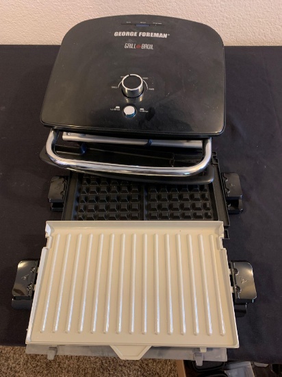 George foreman grill broil grill