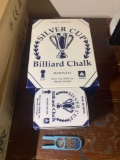 Silver cup billiards chalk one gross and three dozen