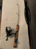 Shakespeare model UP 120 real with Shakespeare ugly stick price ice fishing set up