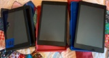 3x-Amazon Tablets with hard cases