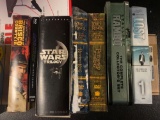 Star Wars trilogy set ringer the lords set, Rambo set, lost first season set, Brisco County,