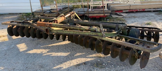 John Deere 14 foot disc from Polk County Conservation appears to be in operable condition