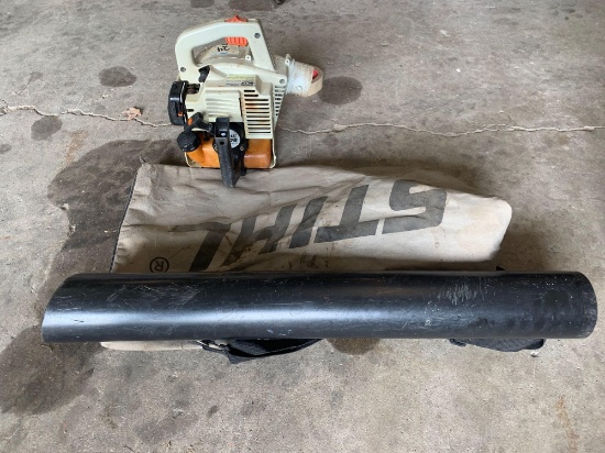 Stihl BG 75 Blower/vac from Polk county Conservation said it works