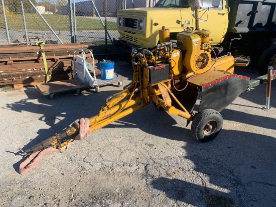 VERMEER model six power stump grinder/cutter