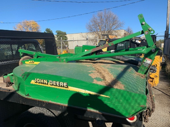 John Deere MX7 3 point mower The blade unit needs put back onto the unit