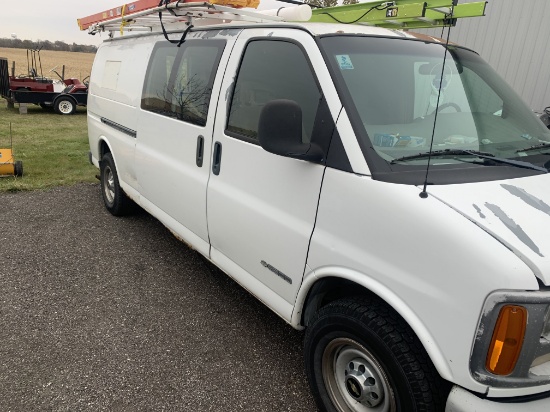 2000 Chevy 3500 Work Van 219k miles